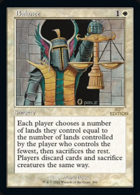 Balance, 30th Anniversary Edition #300