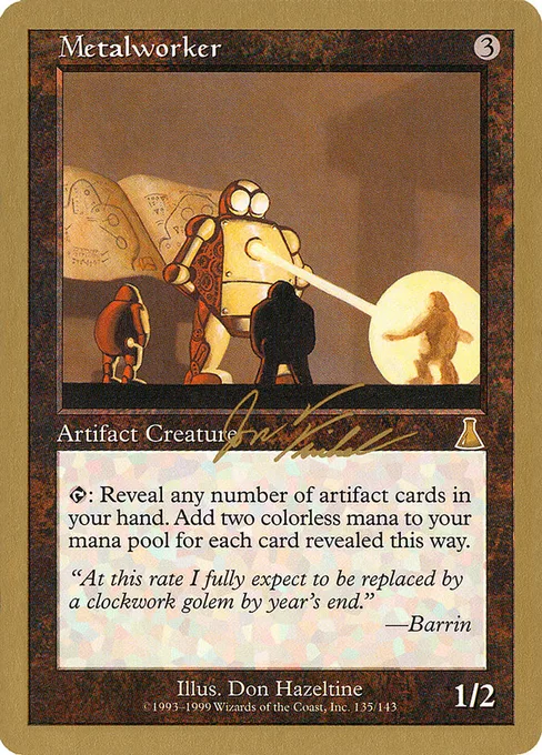 Metalworker, World Championship Decks 2000 #jf135