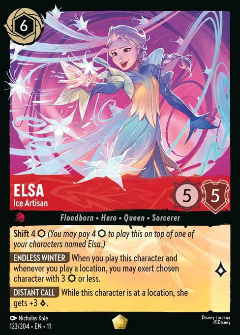 Elsa - Ice Artisan, Winterspell #123