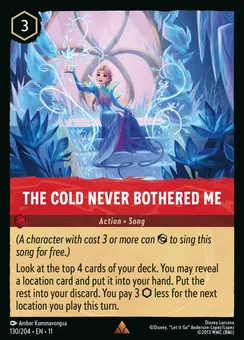 The Cold Never Bothered Me, Normal