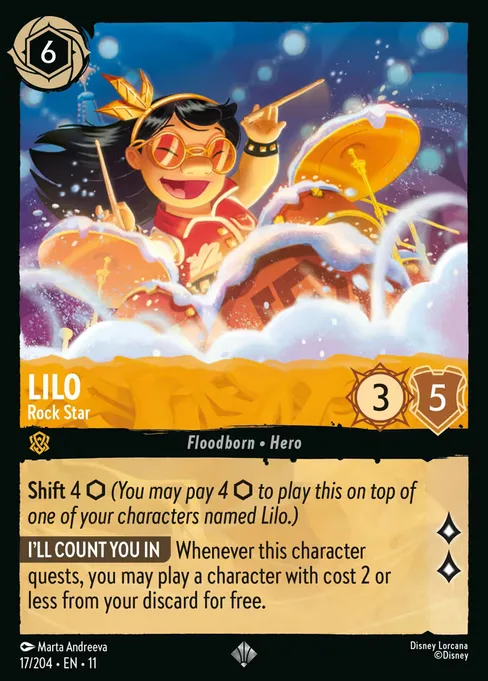 Lilo - Rock Star, Winterspell #17