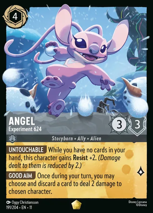 Angel - Experiment 624, Winterspell #191