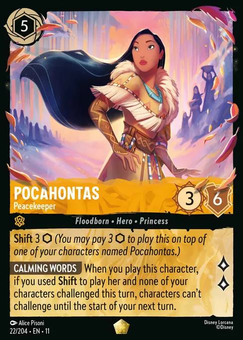 Pocahontas - Peacekeeper, Winterspell #22