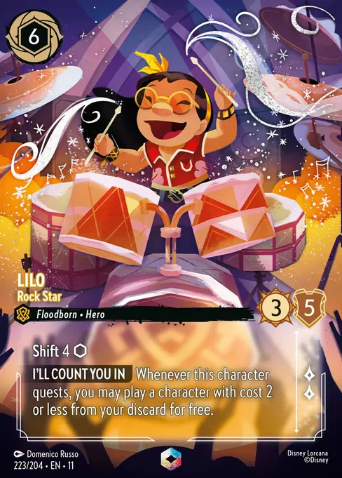 Lilo - Rock Star, Winterspell #223