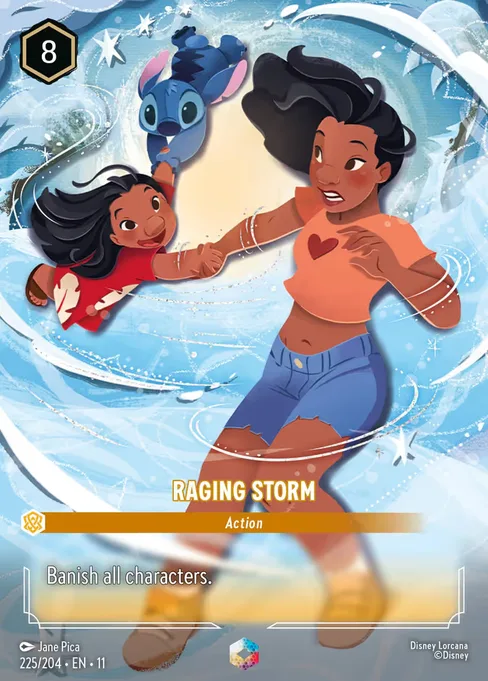 Raging Storm, Winterspell #225