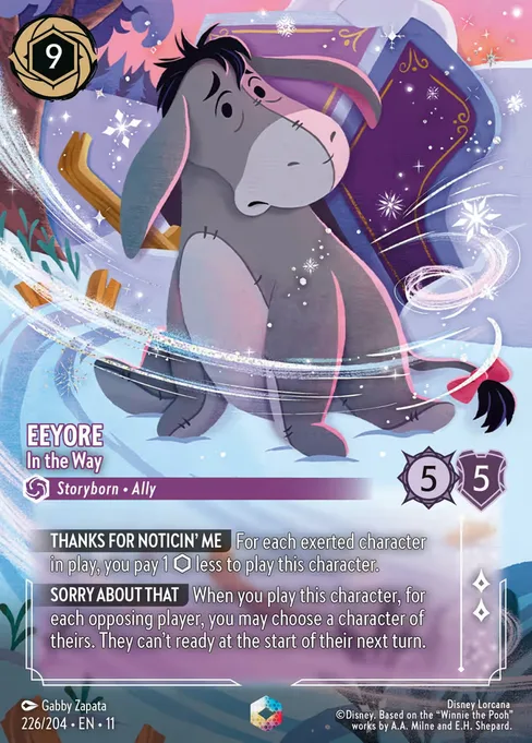 Eeyore - In the Way, Winterspell #226