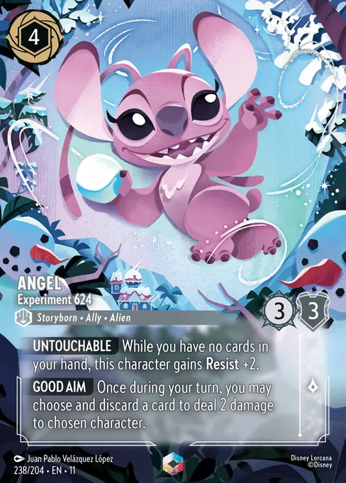 Angel - Experiment 624, Winterspell #238