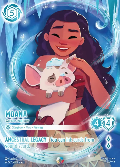 Moana - Curious Explorer, Winterspell #242