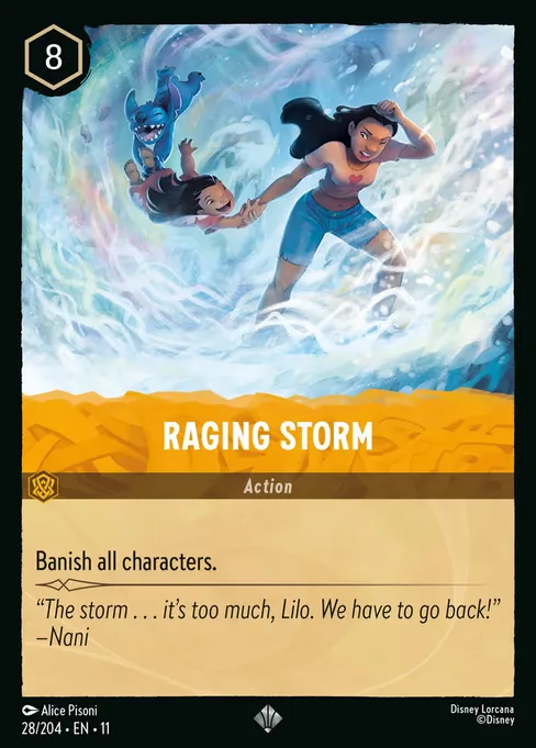 Raging Storm, Winterspell #28