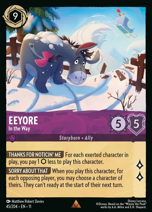 Eeyore - In the Way, Winterspell #45