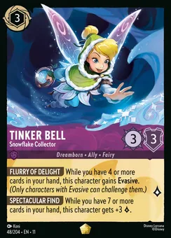 Tinker Bell - Snowflake Collector, Normal