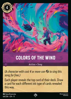 Colors of the Wind, Normal