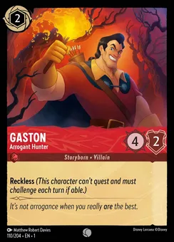 Gaston - Arrogant Hunter, Normal