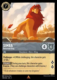 Simba - Returned King, Normal