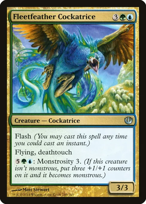 Fleetfeather Cockatrice, Journey into Nyx #149