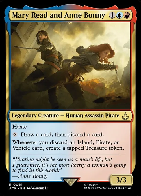 Mary Read and Anne Bonny, Assassin's Creed #61