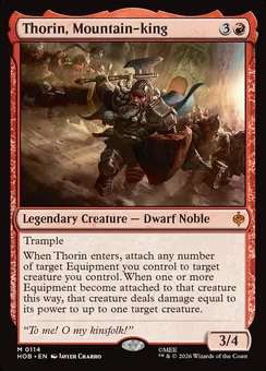 Thorin, Mountain-king, Normal