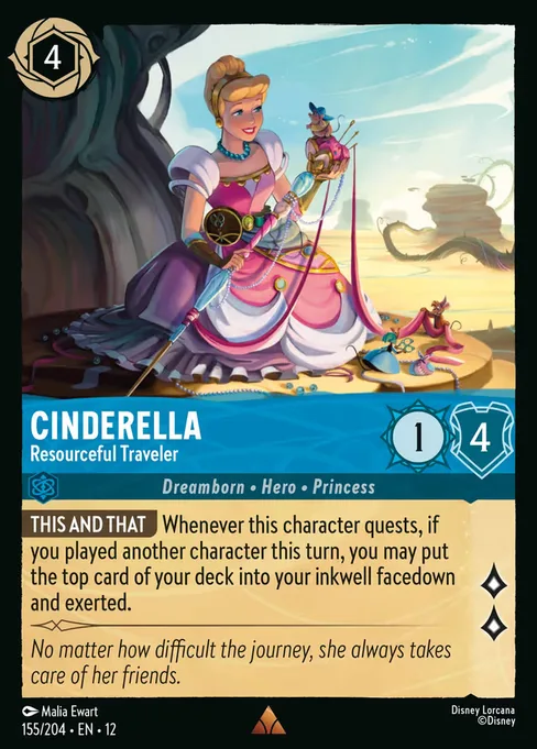 Cinderella - Resourceful Traveler, Wilds Unknown #155