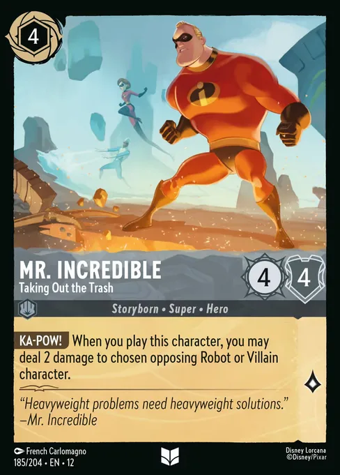 Mr. Incredible - Taking Out the Trash, Wilds Unknown #185