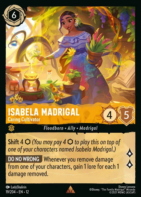 Isabela Madrigal - Caring Cultivator, Wilds Unknown #19