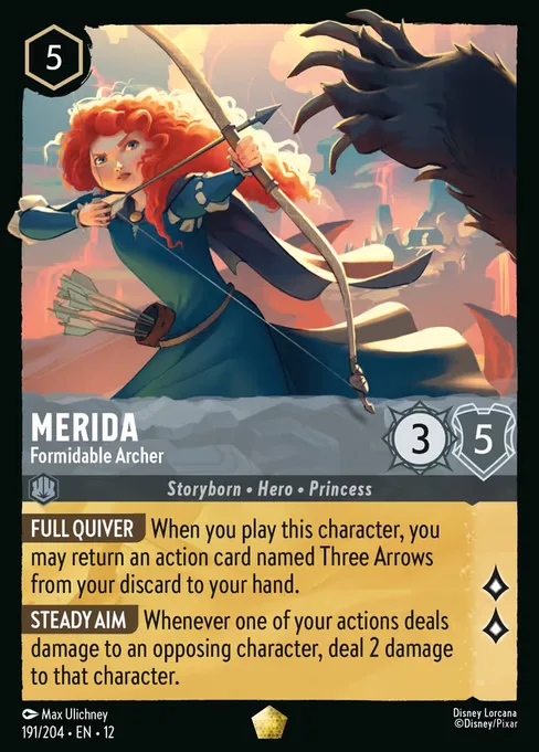 Merida - Formidable Archer, Wilds Unknown #191
