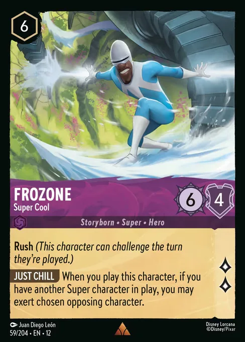 Frozone - Super Cool, Wilds Unknown #59