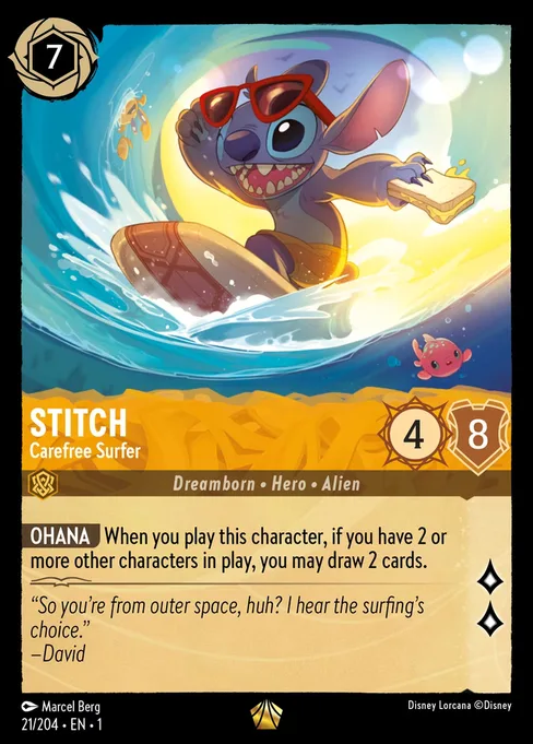 Stitch - Carefree Surfer, The First Chapter #21