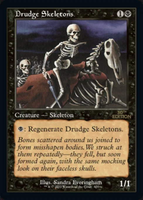 Drudge Skeletons, 30th Anniversary Edition #400