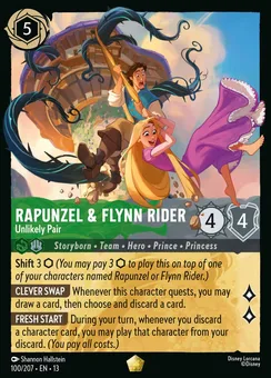 Rapunzel & Flynn Rider - Unlikely Pair, Normal
