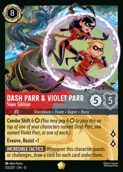 Dash Parr & Violet Parr - Super Siblings, Normal