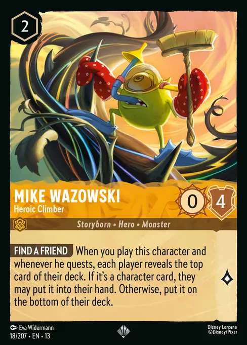 Mike Wazowski - Heroic Climber, Attack of the Vine! #18