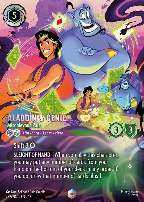 Aladdin & Genie - Mischievous Pals, Attack of the Vine! #232