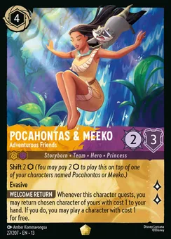 Pocahontas & Meeko - Adventurous Friends, Normal
