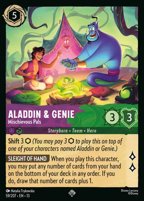 Aladdin & Genie - Mischievous Pals, Attack of the Vine! #59