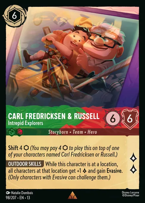 Carl Fredricksen & Russell - Intrepid Explorers, Attack of the Vine! #98