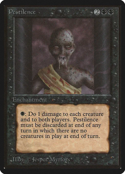 Pestilence, Limited Edition Beta #121