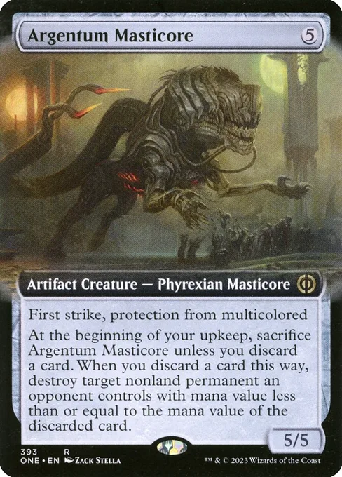 Argentum Masticore, Phyrexia: All Will Be One #393