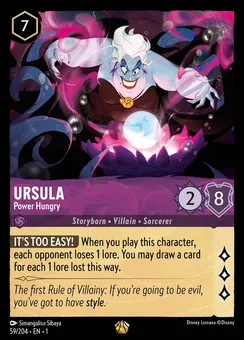 Ursula - Power Hungry, Normal