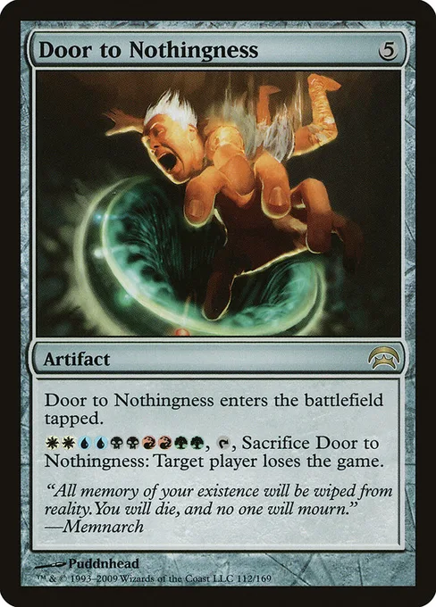 Door to Nothingness, Planechase #112