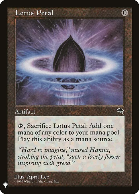 Lotus Petal, The List #TMP-294
