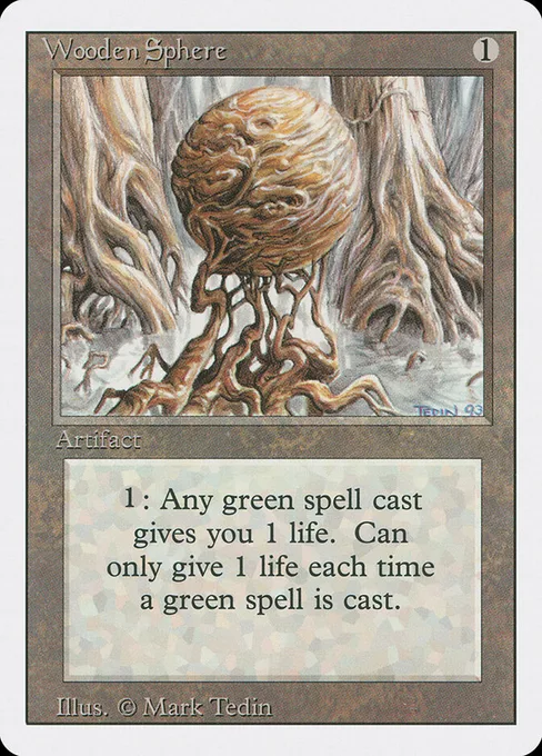 Wooden Sphere, Revised Edition #281