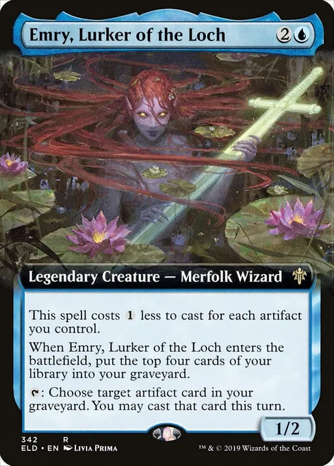 Emry, Lurker of the Loch, Throne of Eldraine #342