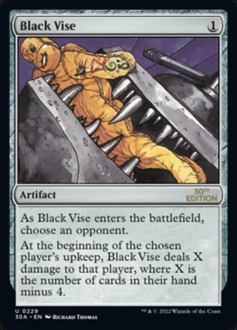 Black Vise, 30th Anniversary Edition #229