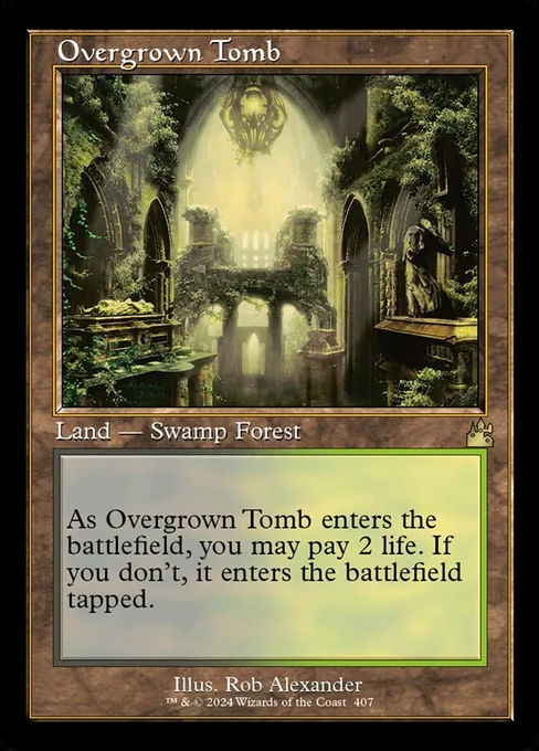 Overgrown Tomb, Ravnica Remastered #407