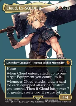 Cloud, Ex-SOLDIER, Normal