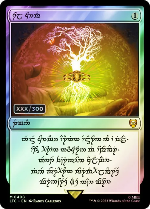 Sol Ring, Tales of Middle-earth Commander #408z