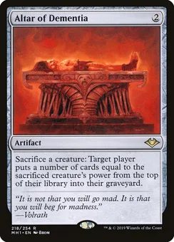 Altar of Dementia, Normal