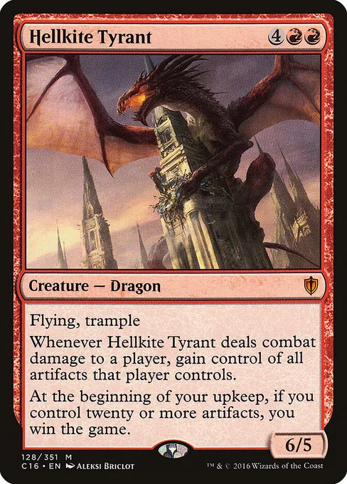 Hellkite Tyrant, Commander 2016 #128
