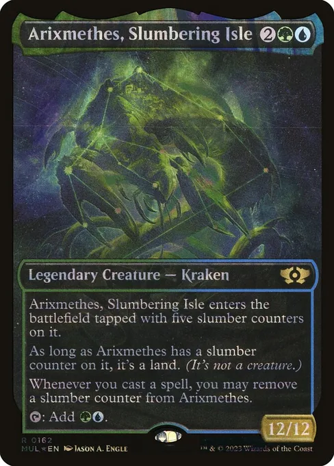 Arixmethes, Slumbering Isle, Multiverse Legends #162