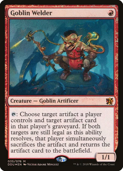 Goblin Welder, Duel Decks: Elves vs. Inventors #35